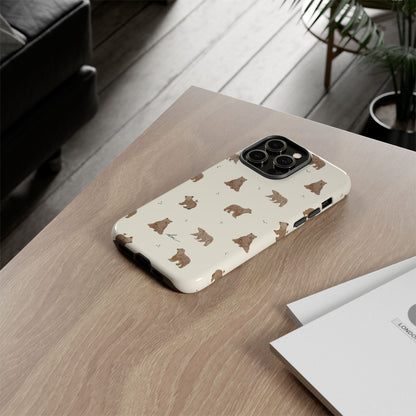 Brown Bears iPhone Case