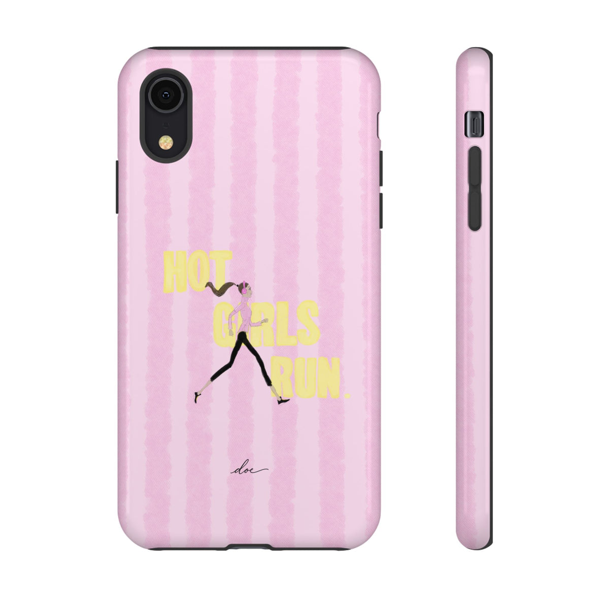Hot Girls Run iPhone Case