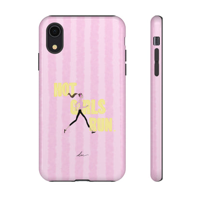 Hot Girls Run iPhone Case