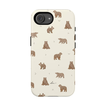 Brown Bears iPhone Case