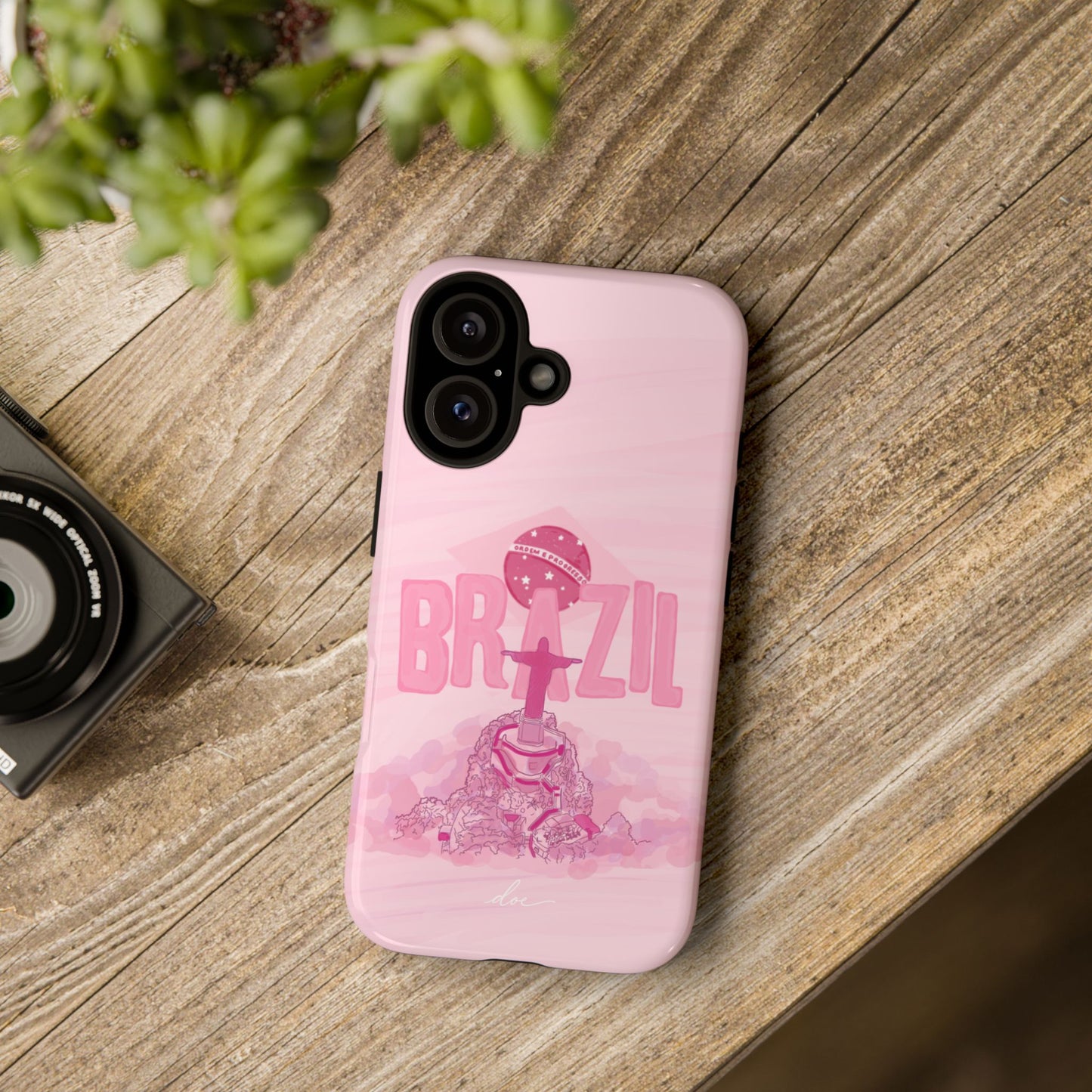 Rio Pink iPhone Case