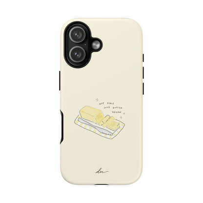 Butter Yellow iPhone Case
