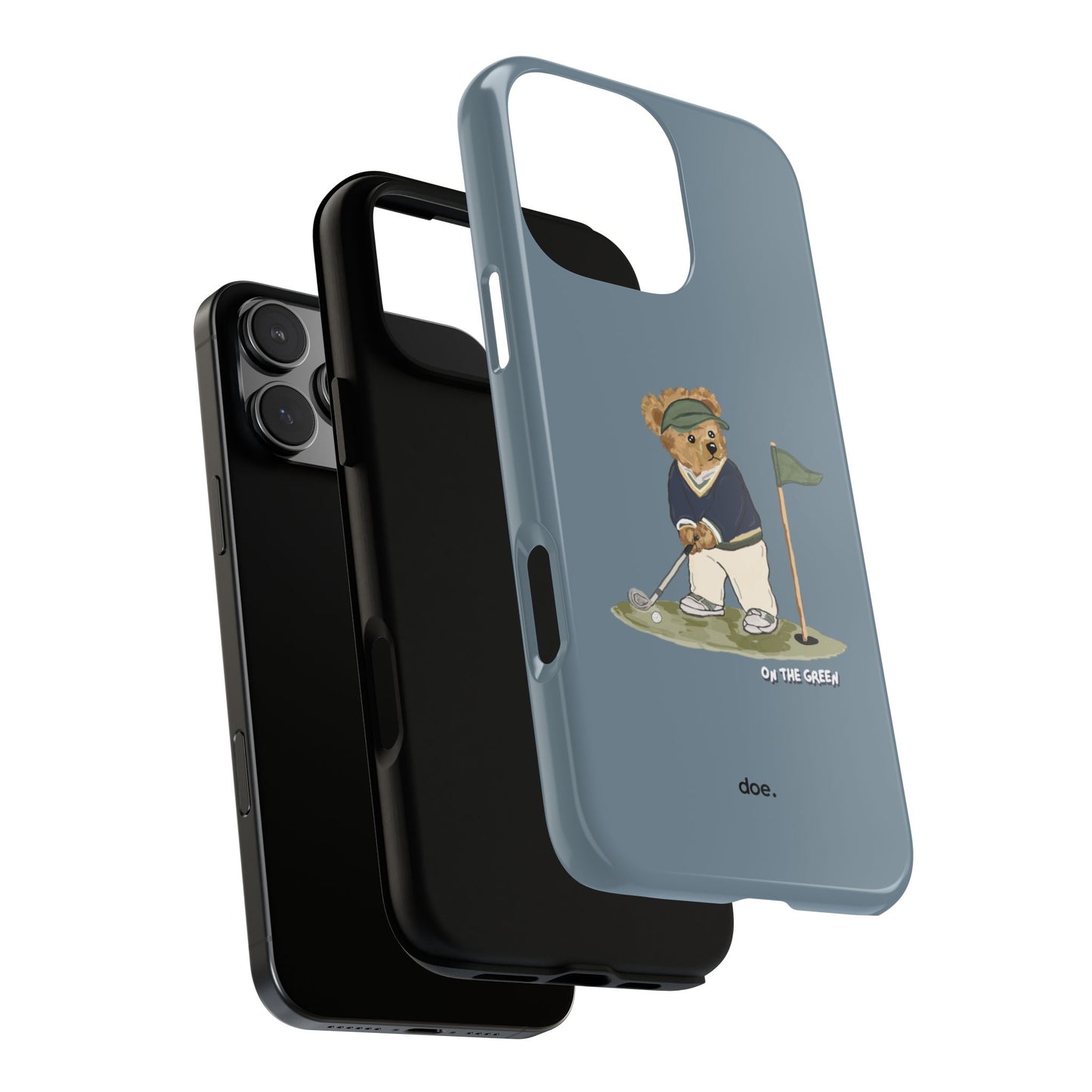 Bear Under Par iPhone Case