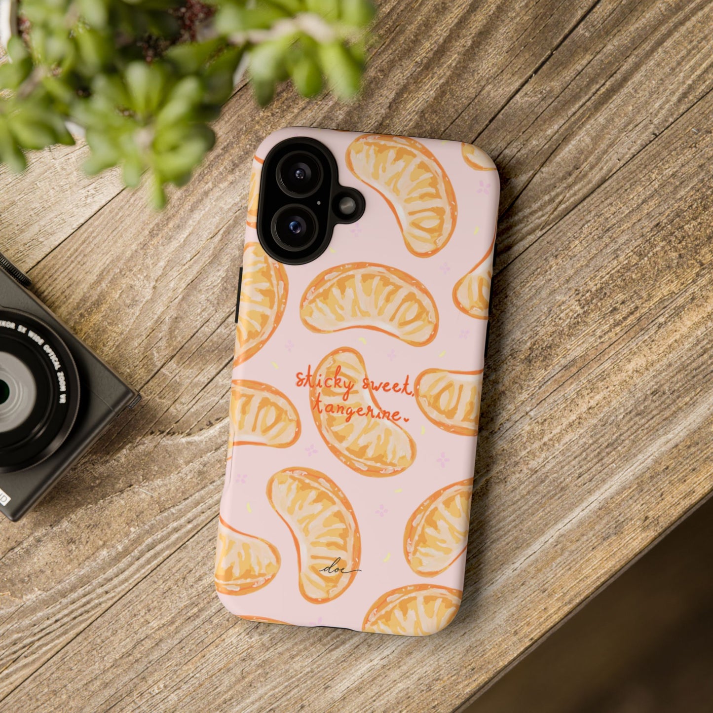 Tangerine iPhone Case
