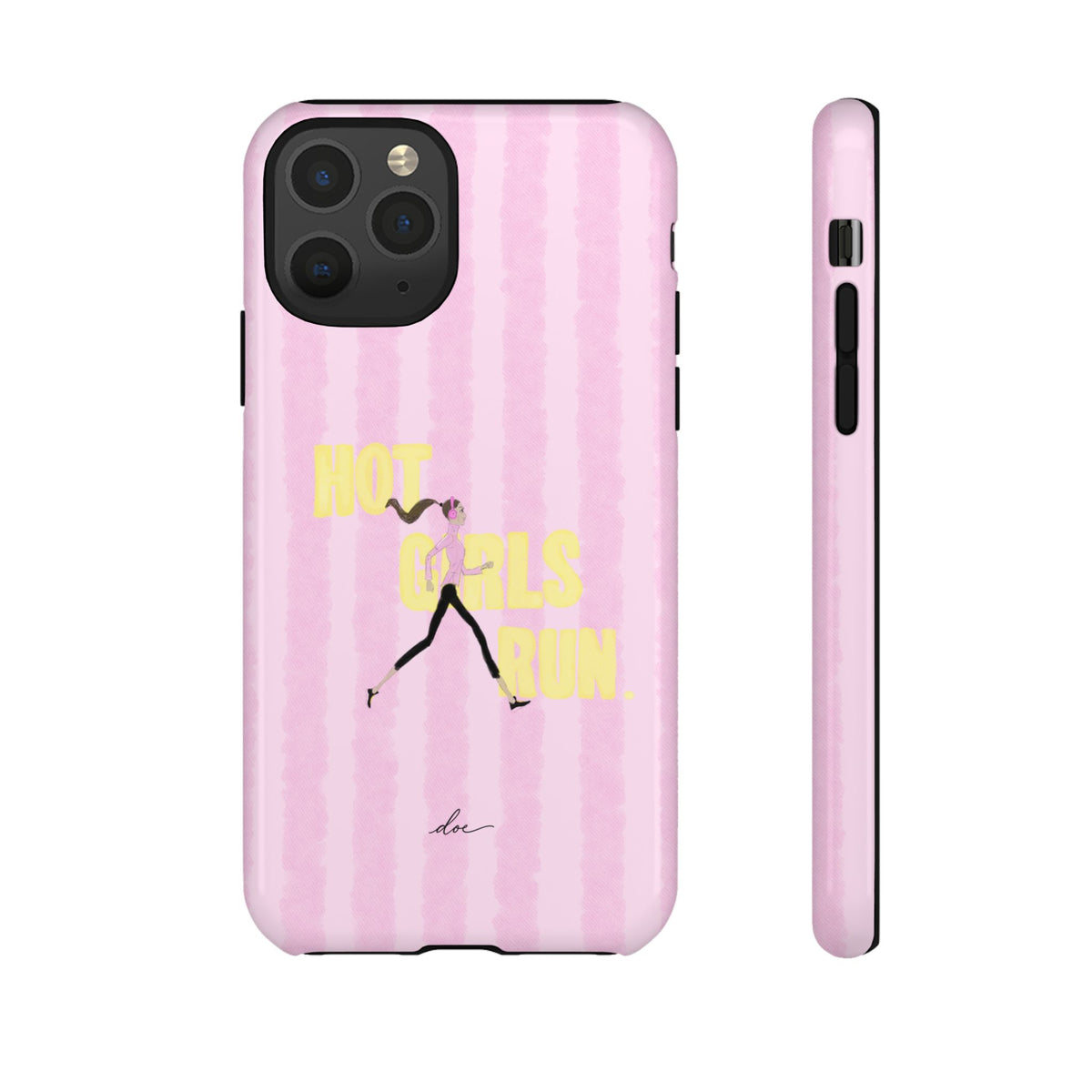 Hot Girls Run iPhone Case