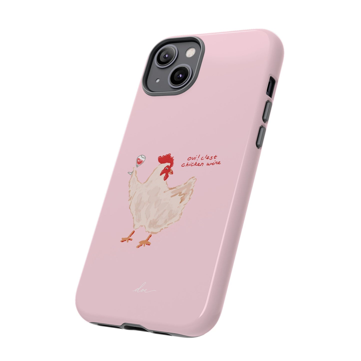 Chicken Wine iPhone Case