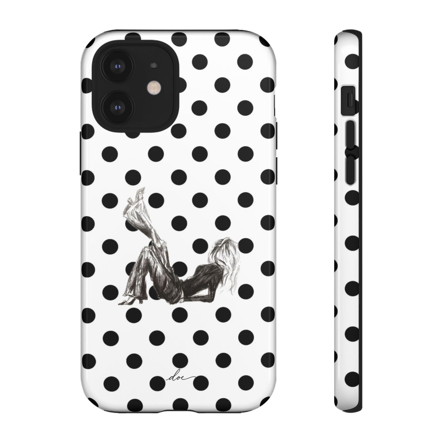 Polka Vouge Club iPhone Case