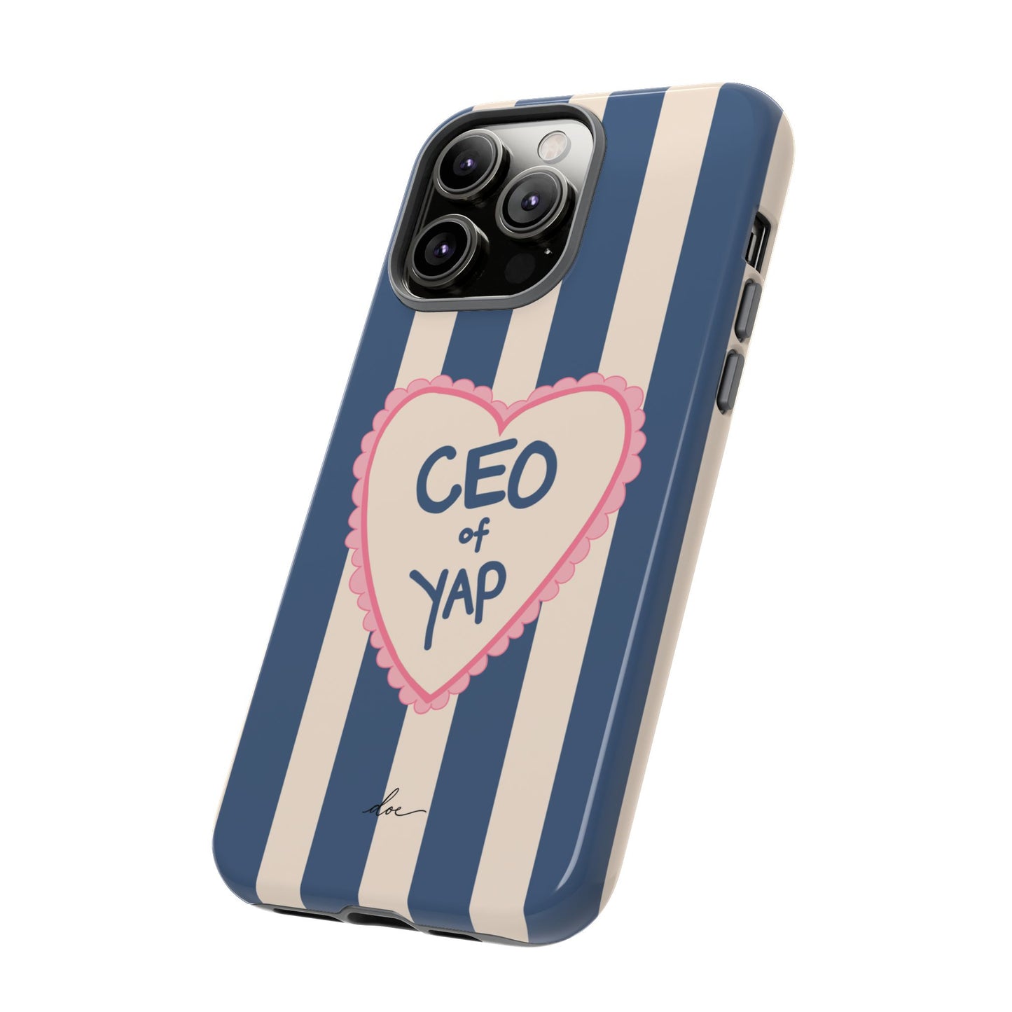CEO Of Yap iPhone Case