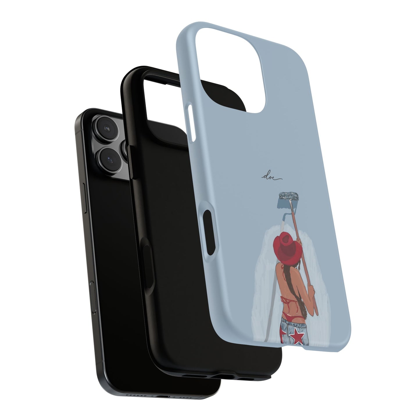 Painting Blues iPhone Case