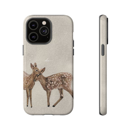Deer Duo iPhone Case