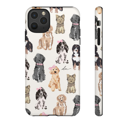 Puppy Party iPhone Case