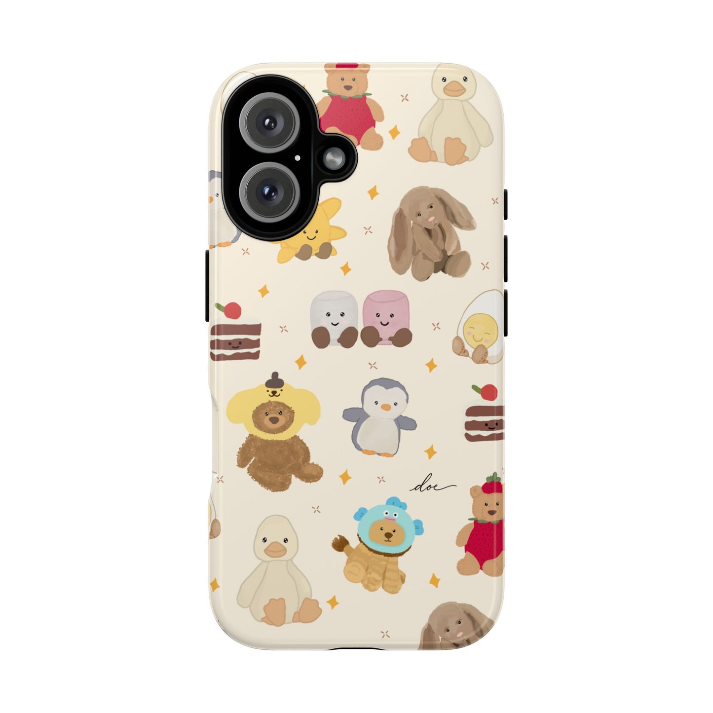 Teddy Chaos iPhone Case