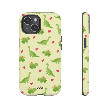 Dino Doodles iPhone Case