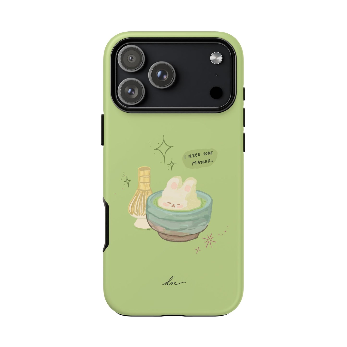 I Need Matcha! iPhone Case