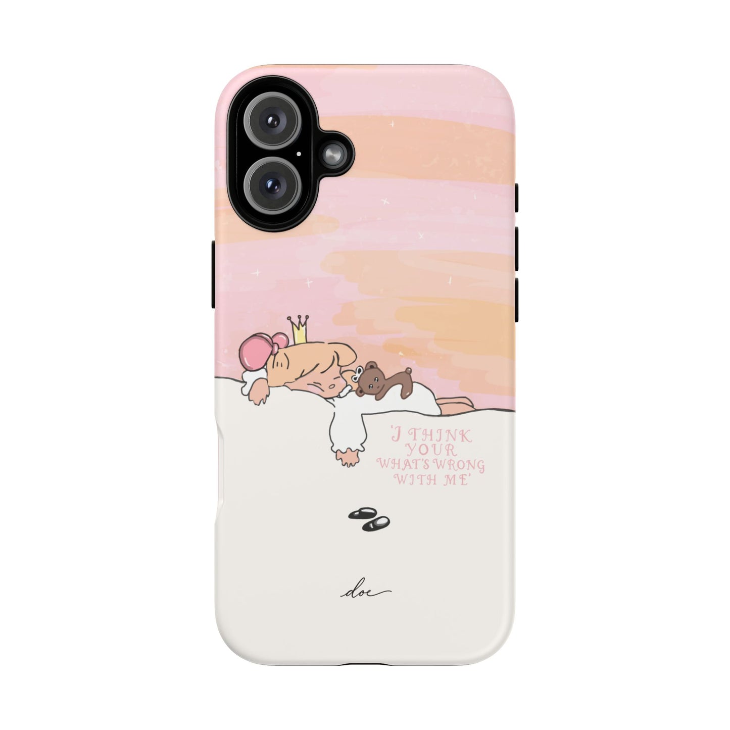 Wrong With Princess iPhone Case