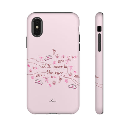 Never The Cure iPhone Case