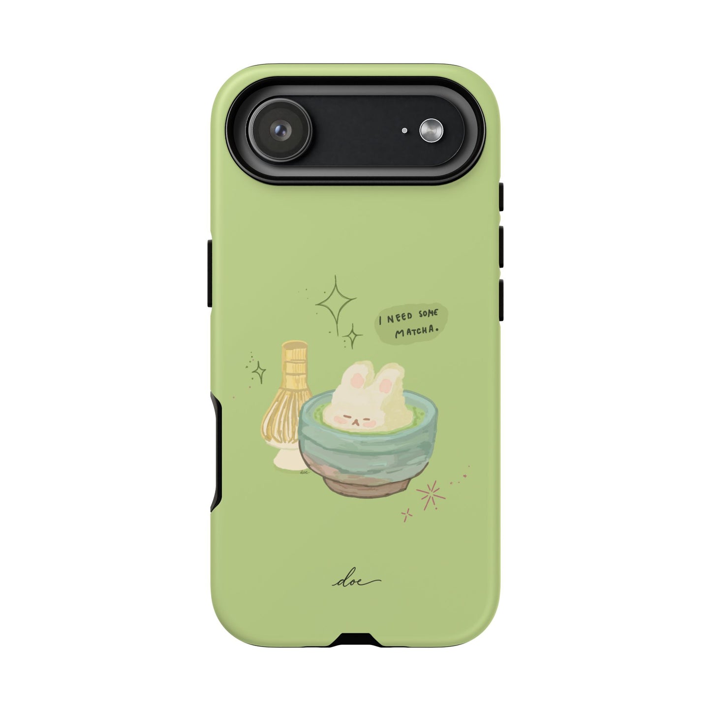 I Need Matcha! iPhone Case
