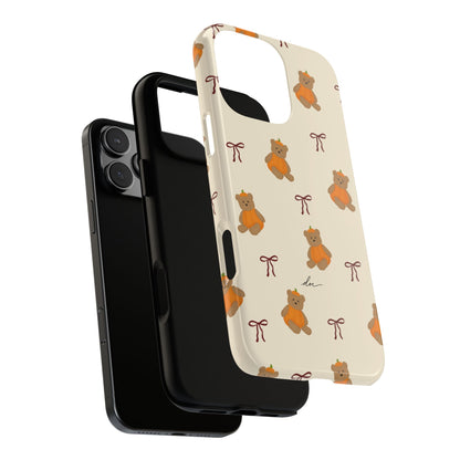 Pumpkin Bows iPhone Case