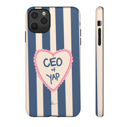 CEO Of Yap iPhone Case