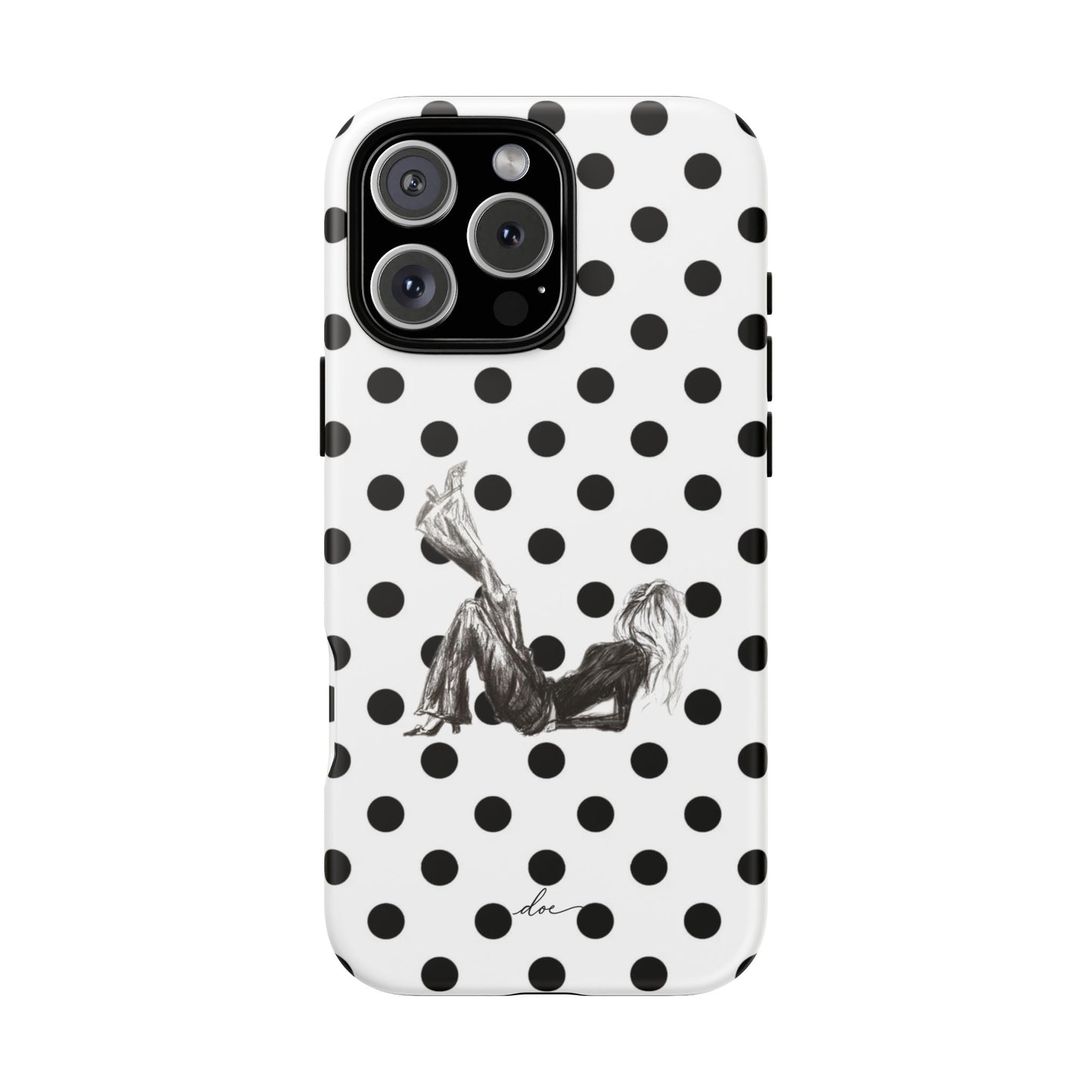 Polka Vouge Club iPhone Case