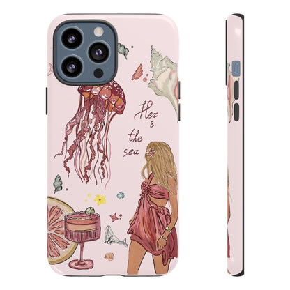 Her & The Sea iPhone Case