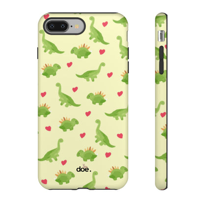 Dino Doodles iPhone Case