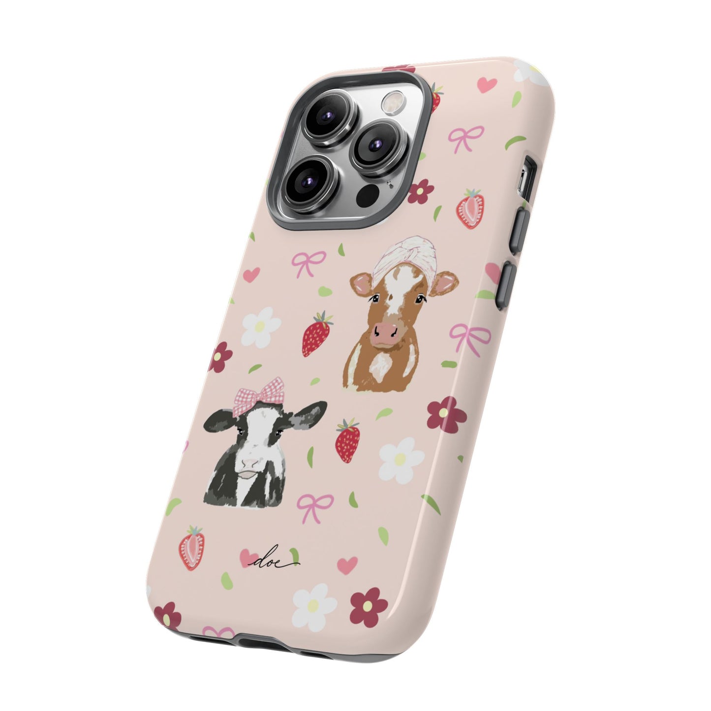 Cowy Chaos iPhone Case