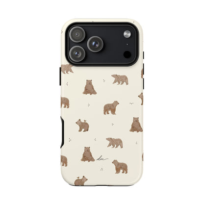 Brown Bears iPhone Case