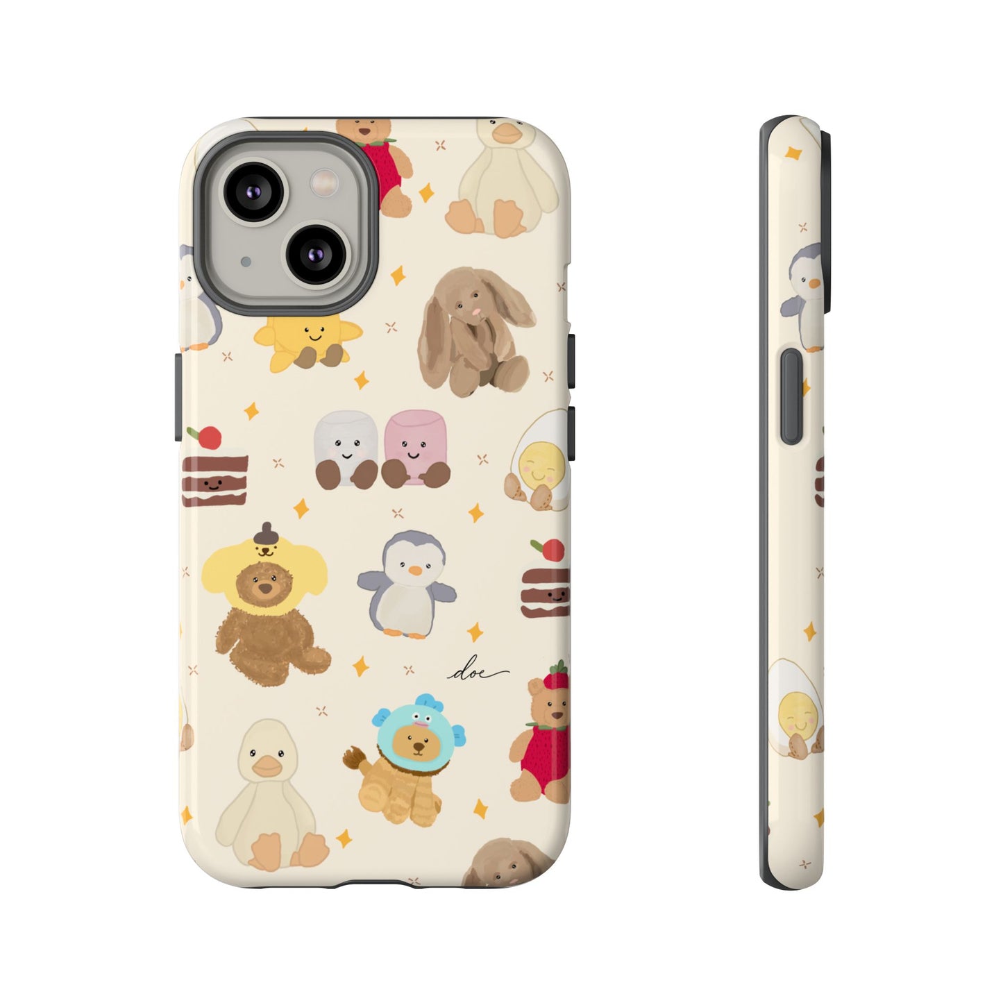Teddy Chaos iPhone Case