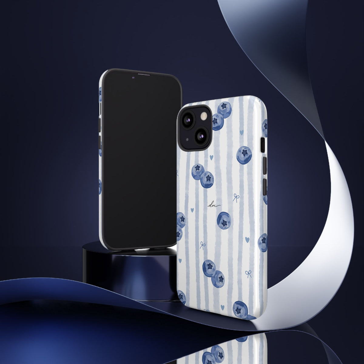 Blueberries iPhone Case