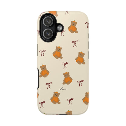 Pumpkin Bows iPhone Case
