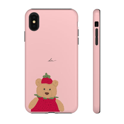 Strawberry Bear iPhone Case