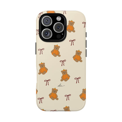 Pumpkin Bows iPhone Case