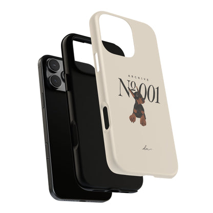 Doberman 001 iPhone Case