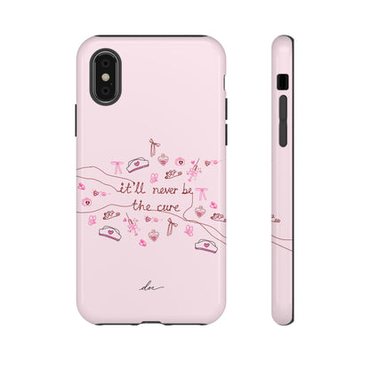 Never The Cure iPhone Case