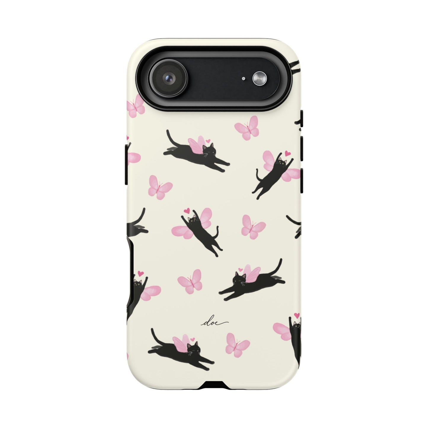 Black Cat iPhone Case