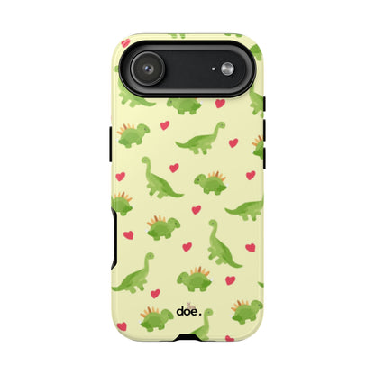 Dino Doodles iPhone Case