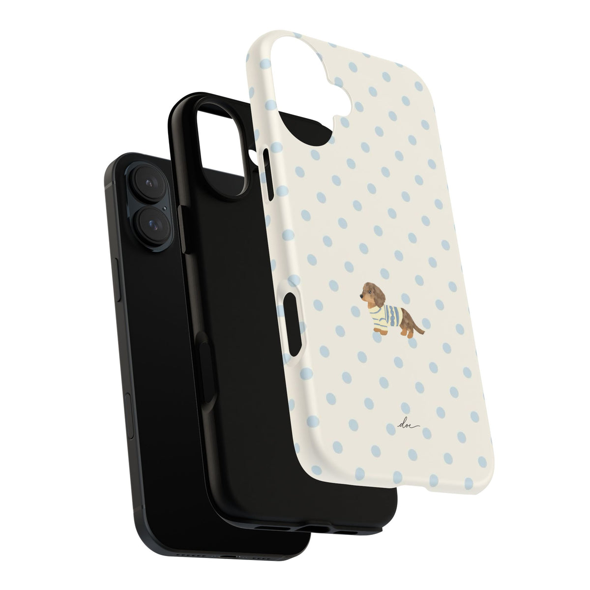 Sweater Dachshund iPhone Case