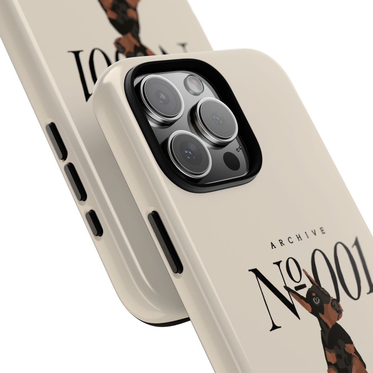 Doberman 001 iPhone Case