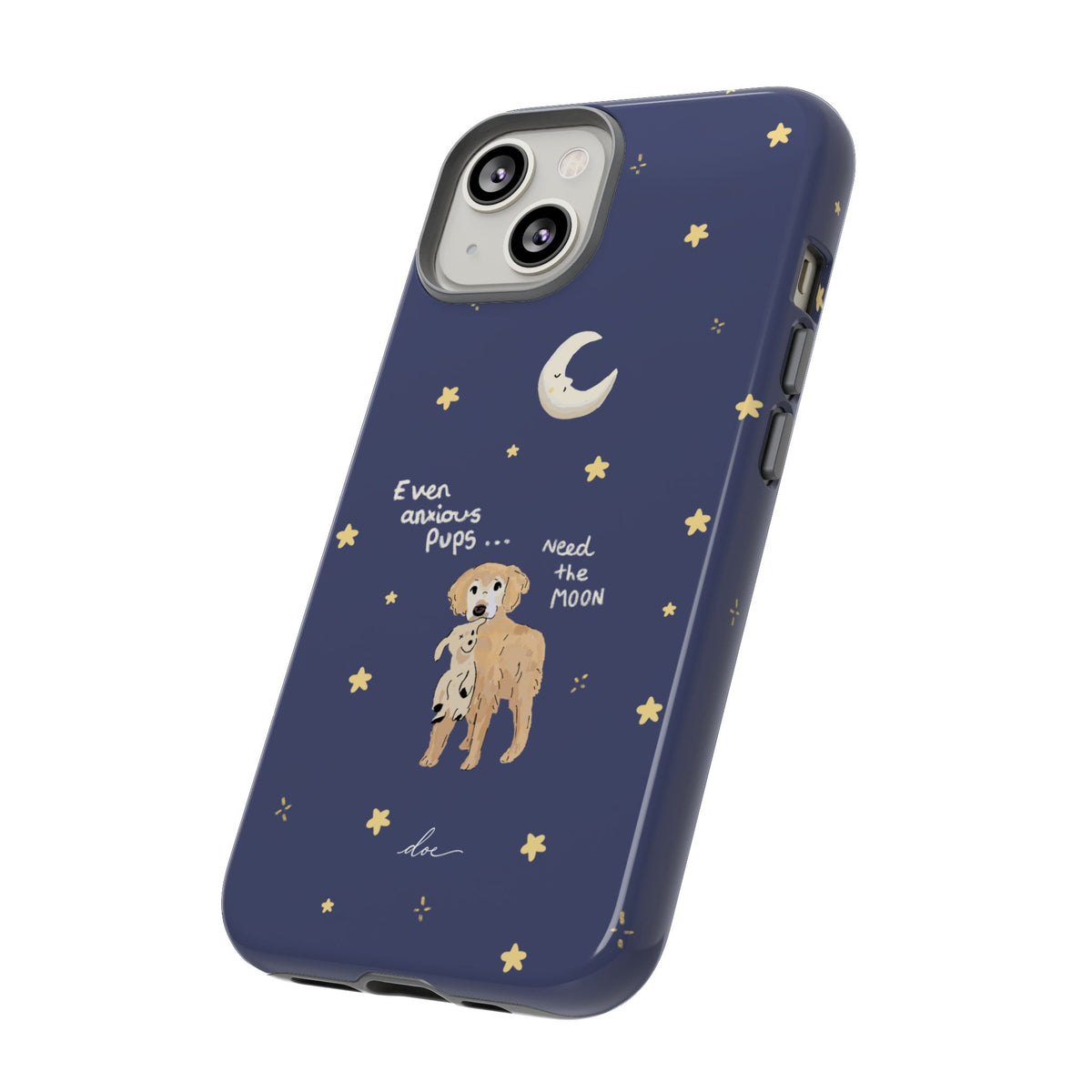 Anxious Pup iPhone Case