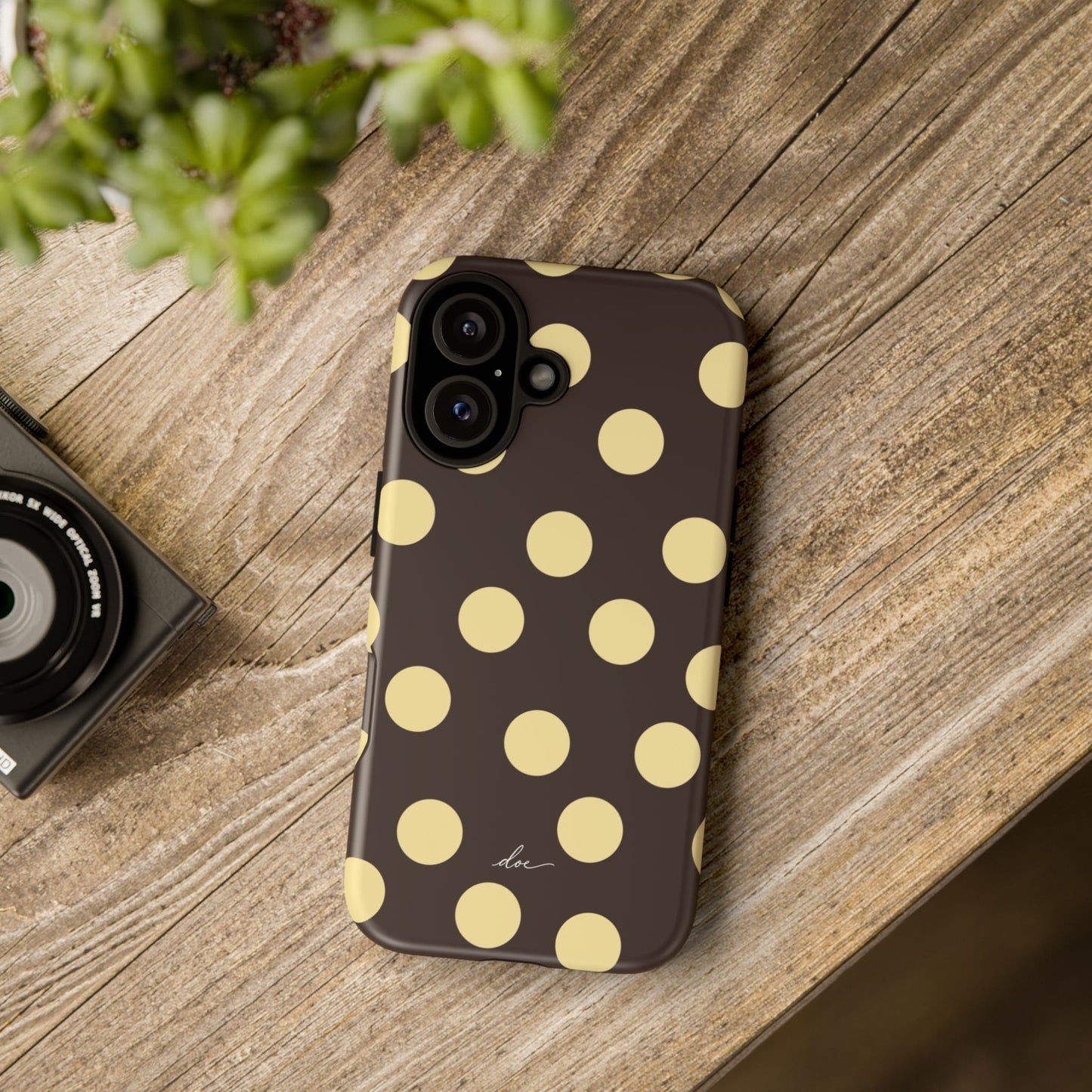 Butter Brown iPhone Case