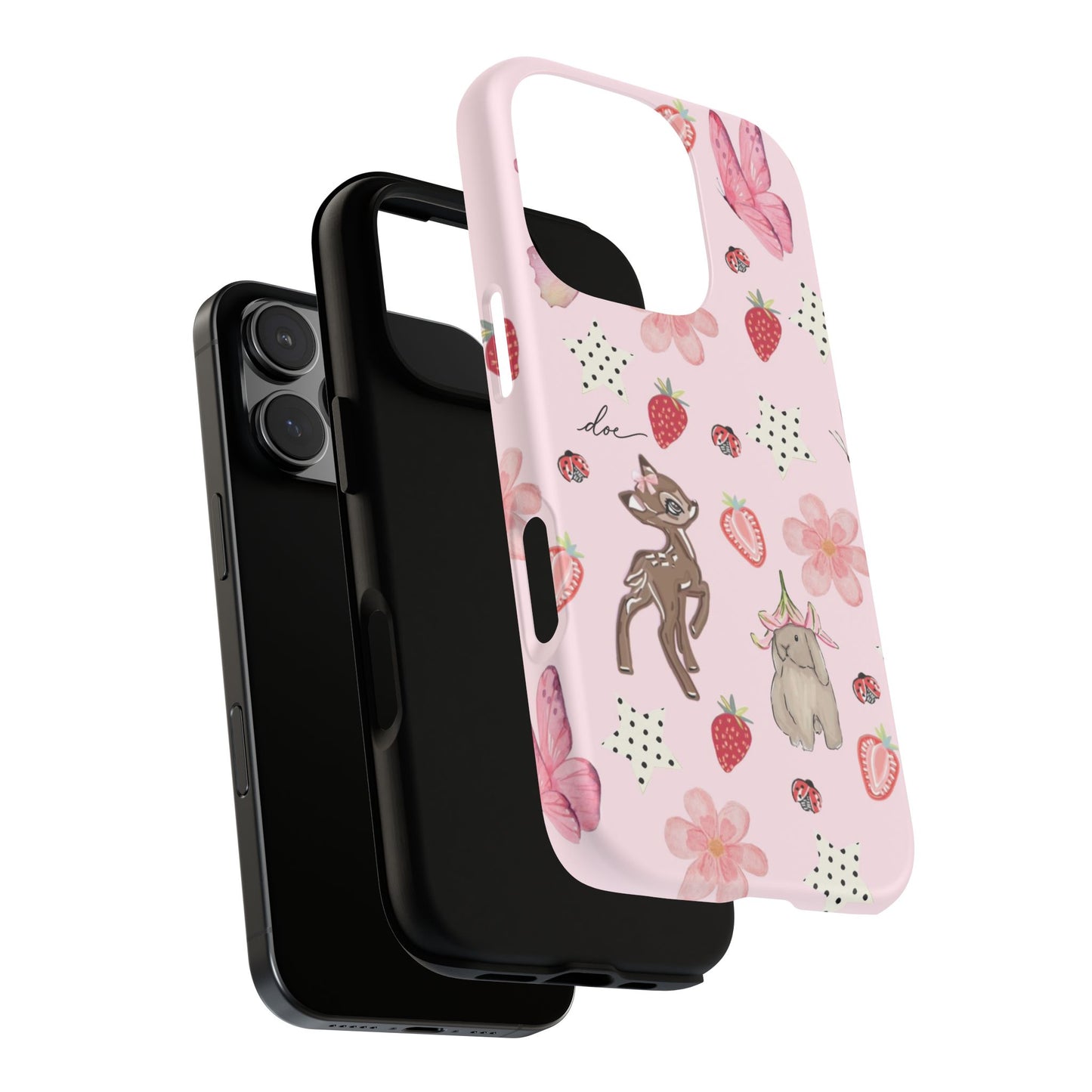 Doe & Bun iPhone Case