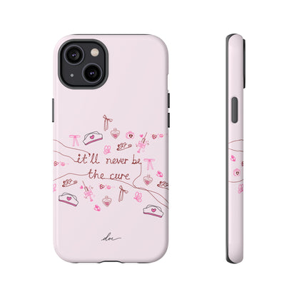 Never The Cure iPhone Case