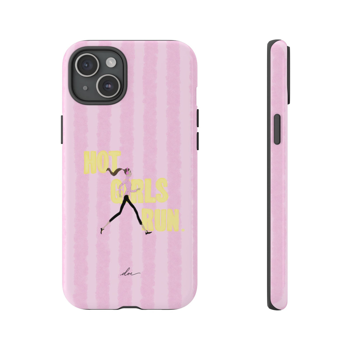 Hot Girls Run iPhone Case