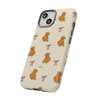 Pumpkin Bows iPhone Case