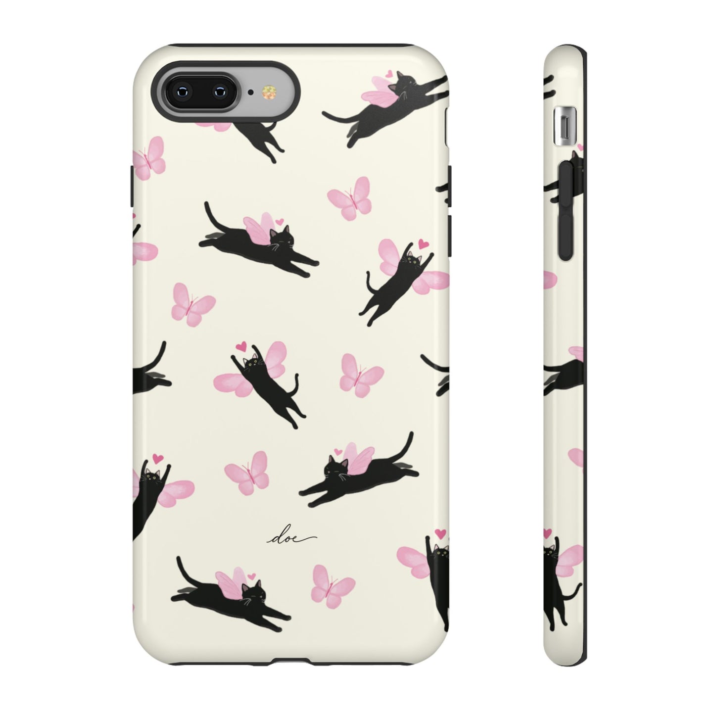 Black Cat iPhone Case