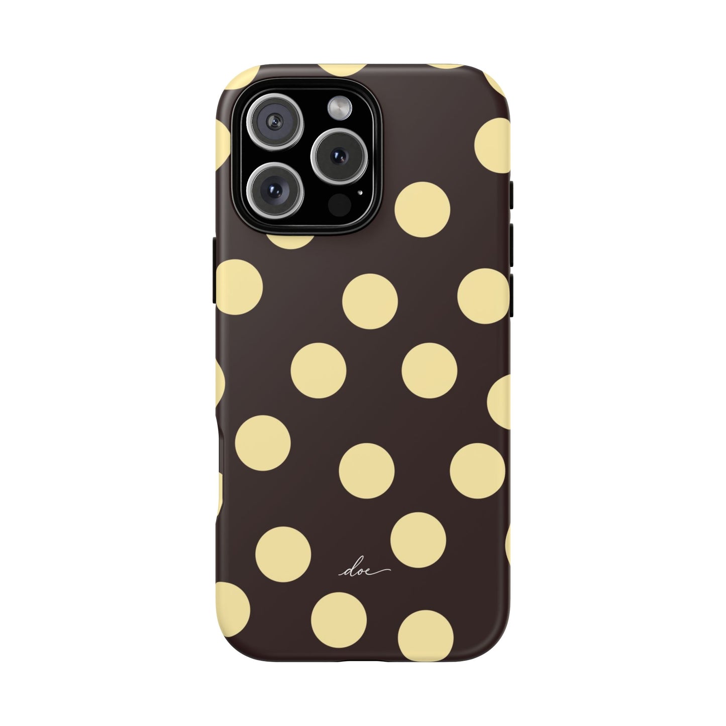 Butter Brown iPhone Case