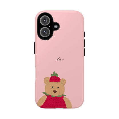Strawberry Bear iPhone Case