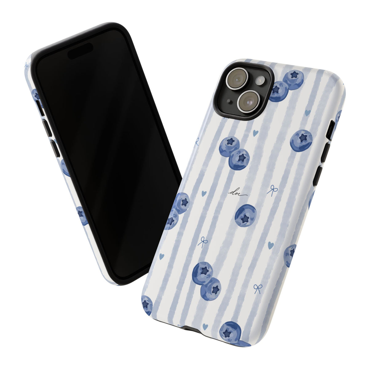 Blueberries iPhone Case