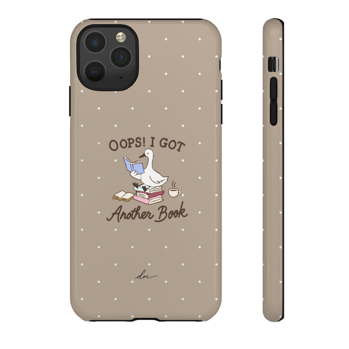 Oops Another Book! iPhone Case